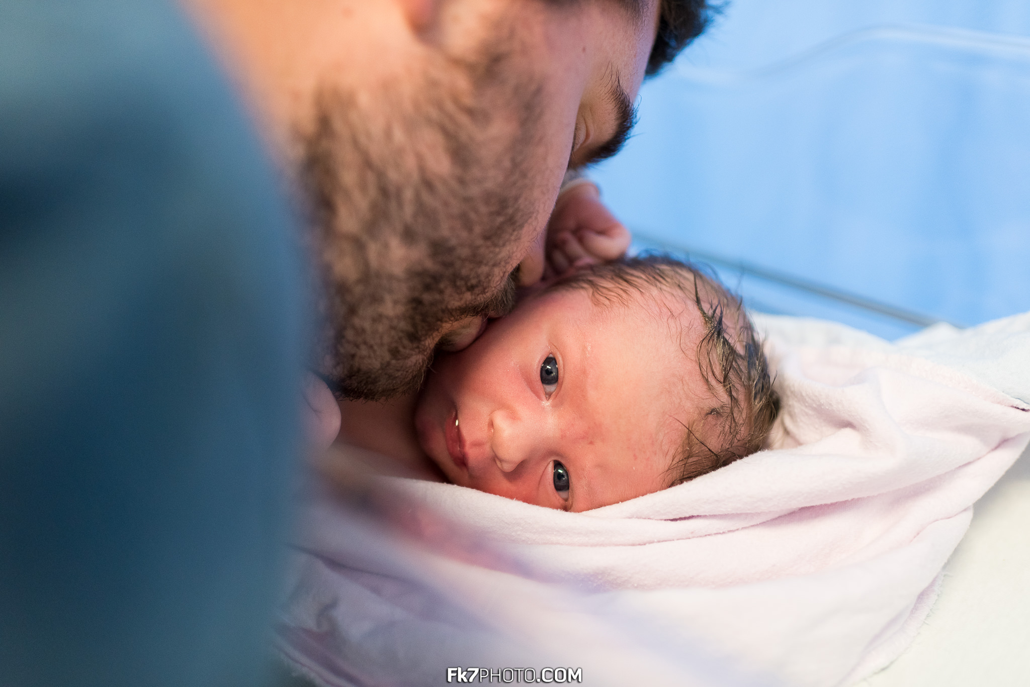 Photos de bébé juste après la naissance